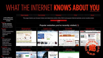 在线检测你访问过多少个全球最流行的网站