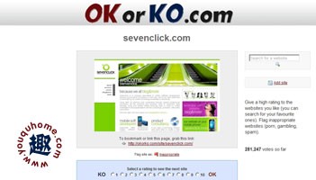 随机为全球网站评分-Web OK or KO?
