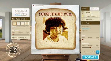 烤面包片的艺术与创意-The Bread Art Project