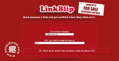 生成一个你可以监控的链接-LinkBlip