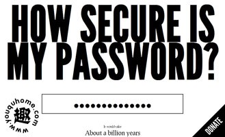 检测一下你的密码强度-My Password