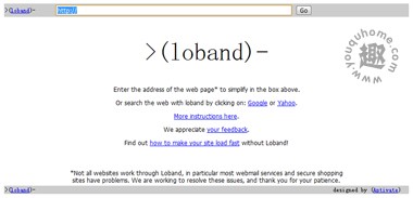 将网页转换为简洁版-Loband