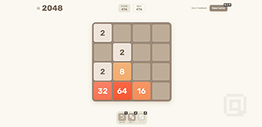 原版2048小游戏