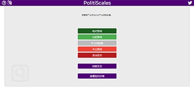 在线政治观点小测试-PolitiScales