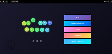 键盘节奏打字游戏-Rhythm Typer