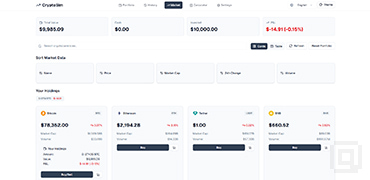 加密货币投资模拟器-CryptoSim