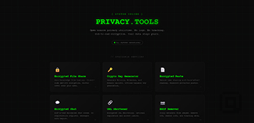 隐私保护在线工具-Privacy Tools